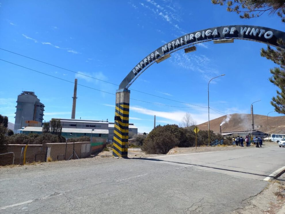 Planta Refinadora de Zinc en Oruro