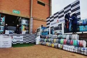 Incautación de mercadería ilegal en Bolivia
