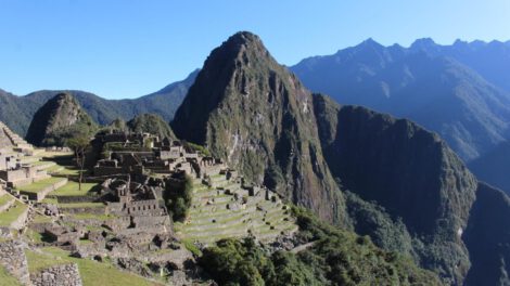 Vista general de Machu Picchu, patrimonio mundial en Perú