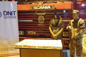 Secuestran 31 kilos de droga en operativo en la Aduana de Mariscal Estigarribia