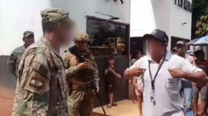 Protesta por muerte de soldado en San Matías
