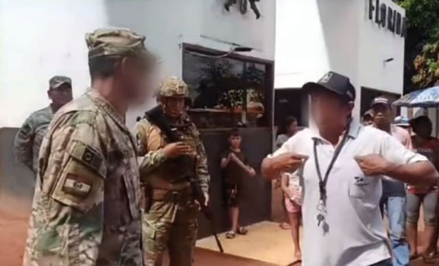 Protesta por muerte de soldado en San Matías