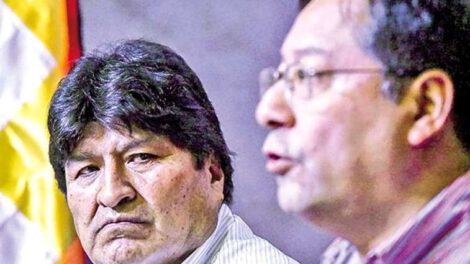 Evo Morales en el ampliado de evaluación en el Trópico de Cochabamba
