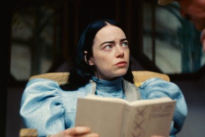Emma Stone en Pobres criaturas como Bella Baxter