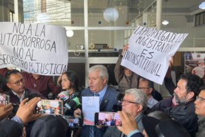 Acciones legales contra magistrados por Comunidad Ciudadana