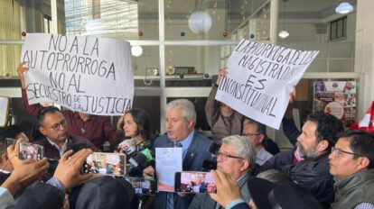 Acciones legales contra magistrados por Comunidad Ciudadana