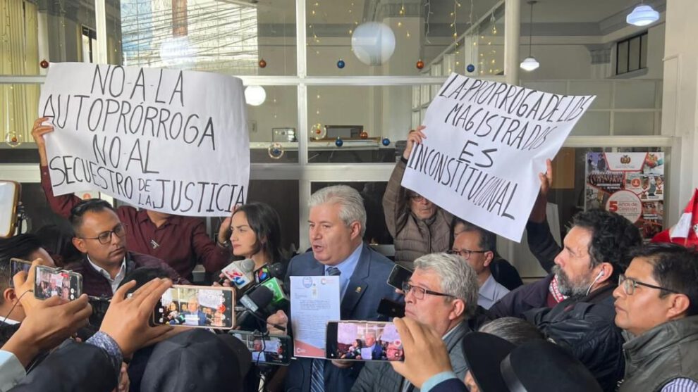 Acciones legales contra magistrados por Comunidad Ciudadana