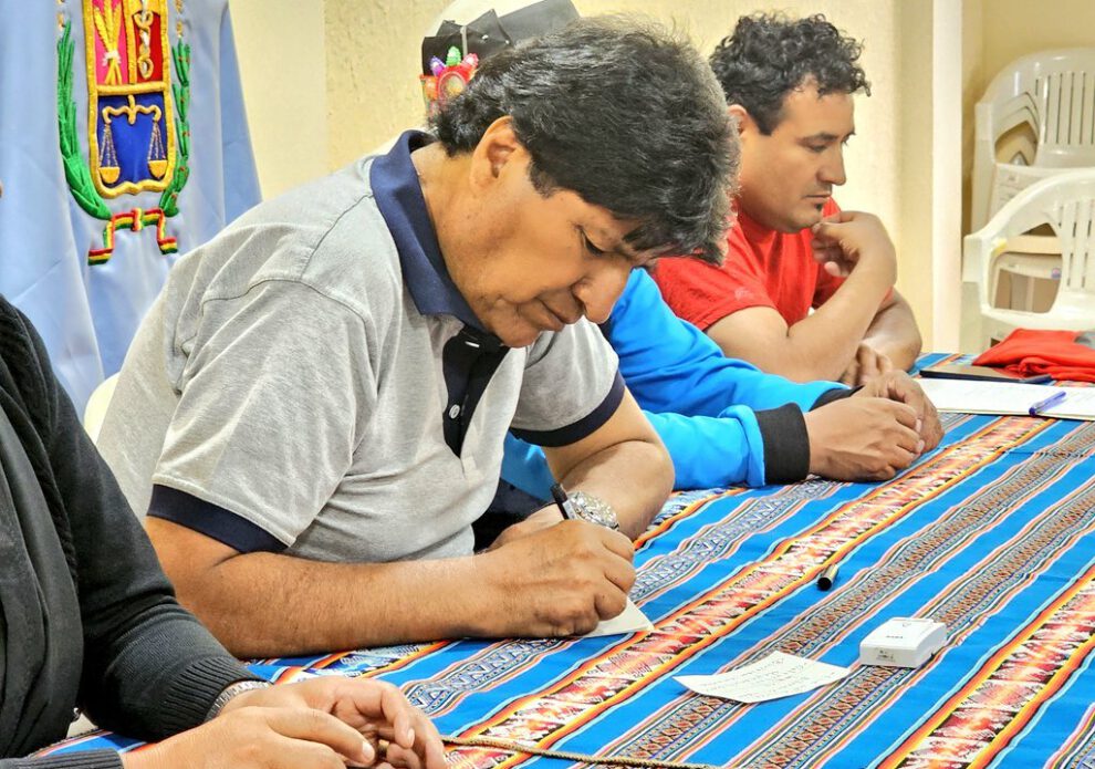 Evo Morales reelección presidencial