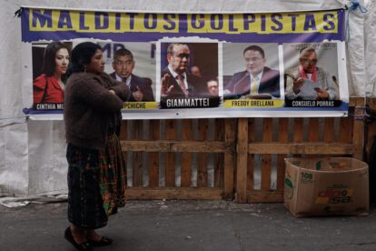 Protesta indígenas Guatemala exigen renuncia de la fiscal general