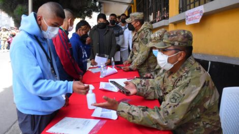 Reclutamiento servicio militar en Bolivia