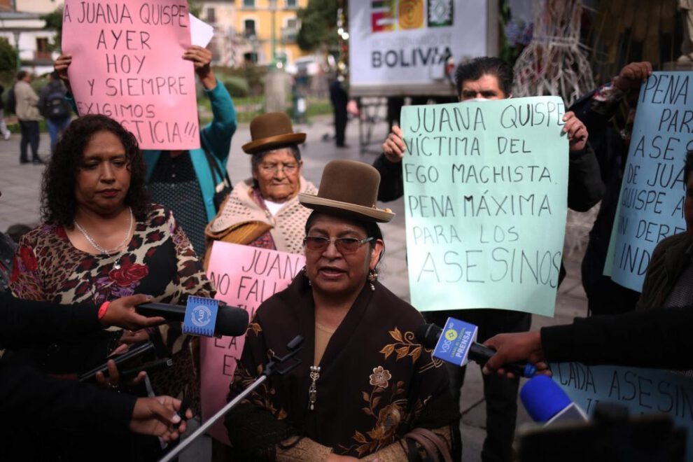 Justicia por Juana Quispe en Bolivia