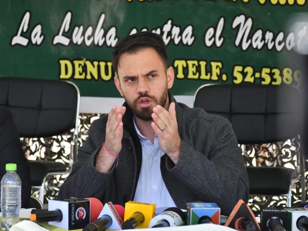 Lucha contra el narcotráfico en Bolivia