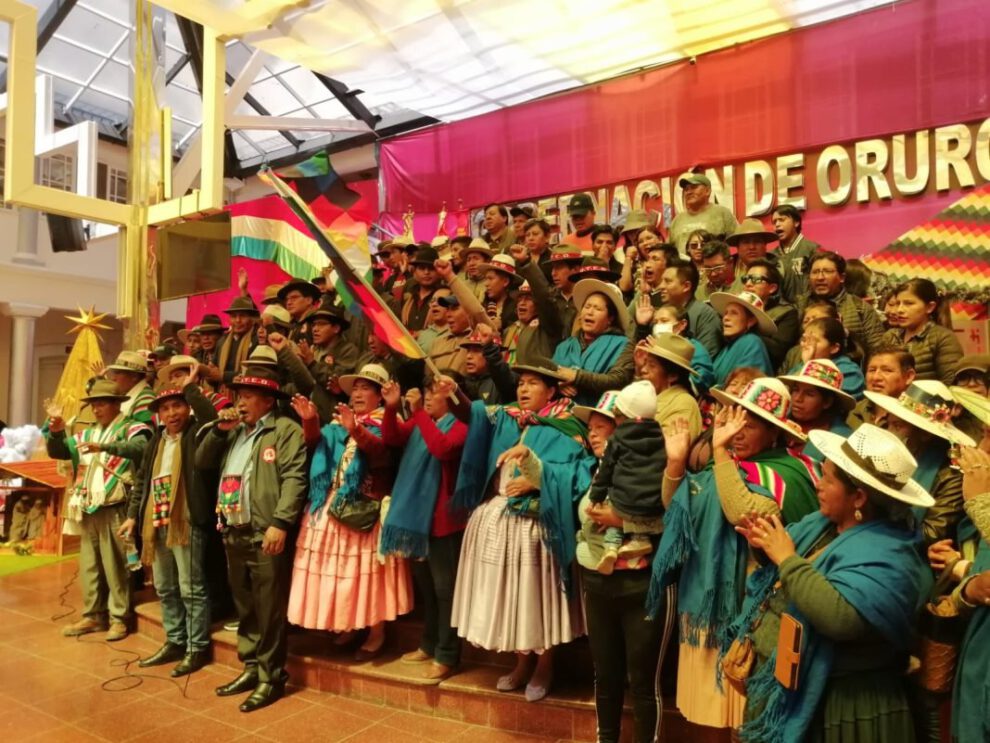Acciones legales en Oruro por Ismael Mamani y organizaciones afines