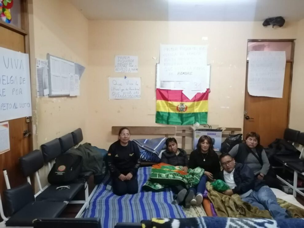 Huelga de hambre trabajadores salud