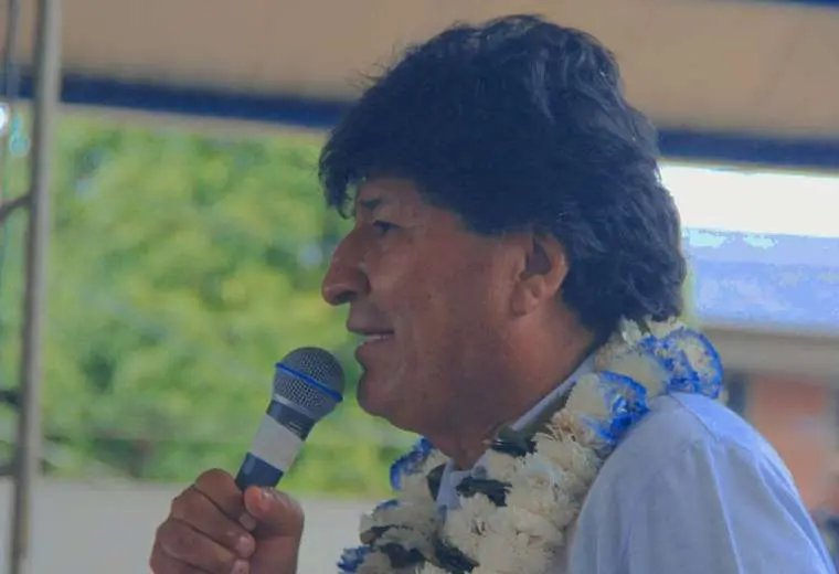 Evo Morales denuncia conspiración del Gobierno para vincularlo con narcotráfico