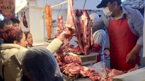 Precio de carne de res en el mercado interno