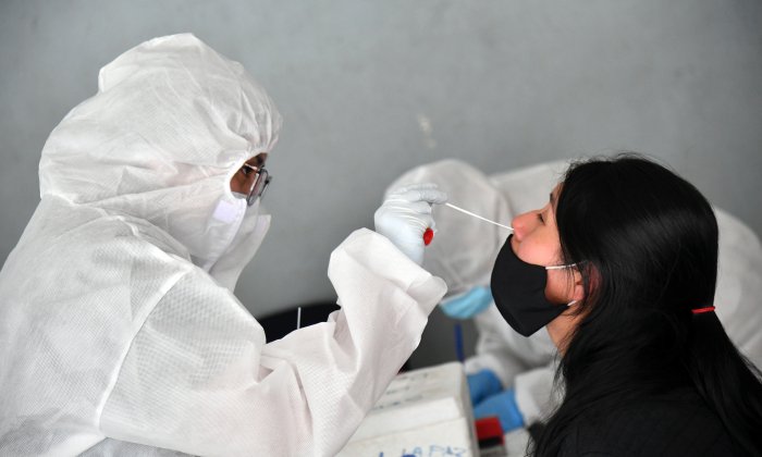 Aumento de casos de Covid-19 en Bolivia