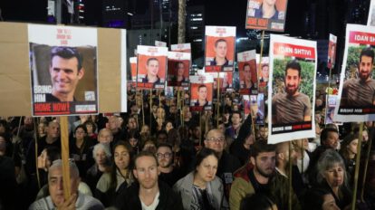Protestas en Israel exigen liberación de rehenes