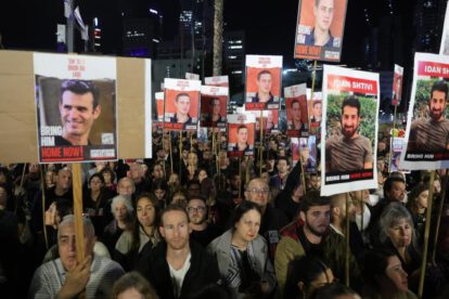 Protestas en Israel exigen liberación de rehenes