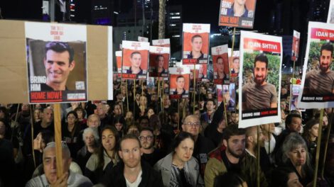Protestas en Israel exigen liberación de rehenes