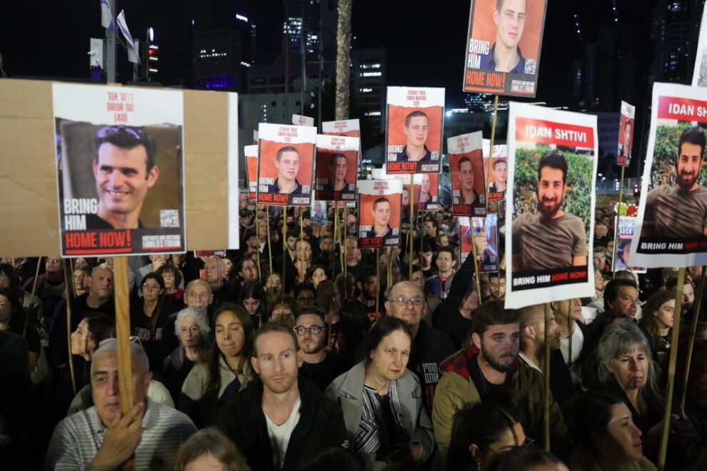 Protestas en Israel exigen liberación de rehenes