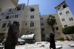 Evacuación del Hospital Al-Aqsa en Gaza