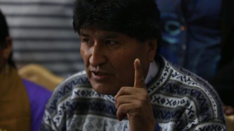 Evo Morales propone auditoría a la justicia boliviana