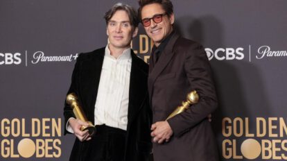 La película Oppenheimer ganó cinco Globos de Oro