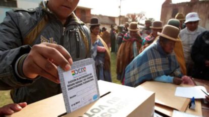 Elecciones judiciales en Bolivia
