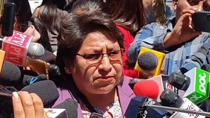 Elecciones judiciales con Dina Chuquimia del TSE