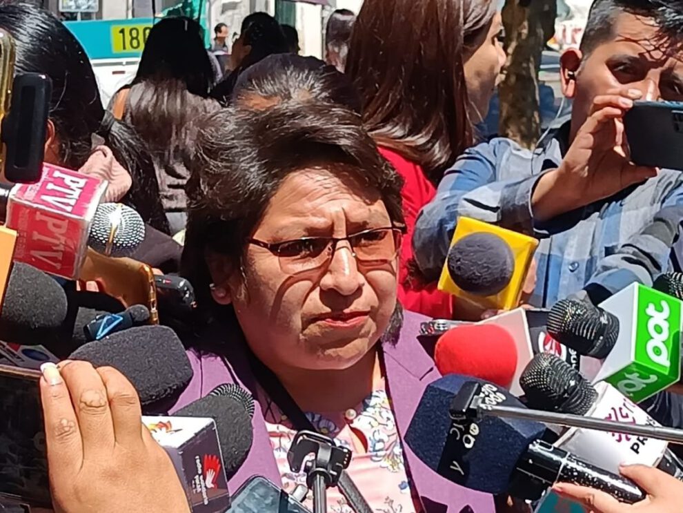 Elecciones judiciales con Dina Chuquimia del TSE