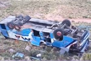 Accidente en la carretera Tarija - Cochabamba deja 3 fallecidos