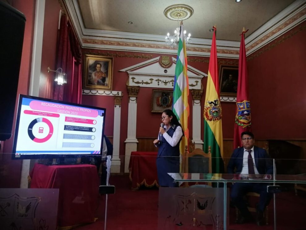Ejecución presupuestaria GAMO alcanzó el 83,61% en 2023