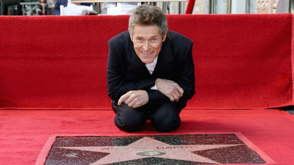 Willem Dafoe recibe estrella en el Paseo de la Fama
