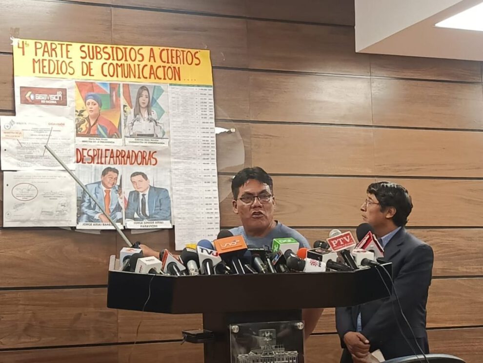 Contratos de publicidad estatal en Bolivia