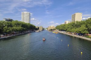 Juegos Olímpicos de París 2024 en el río Sena