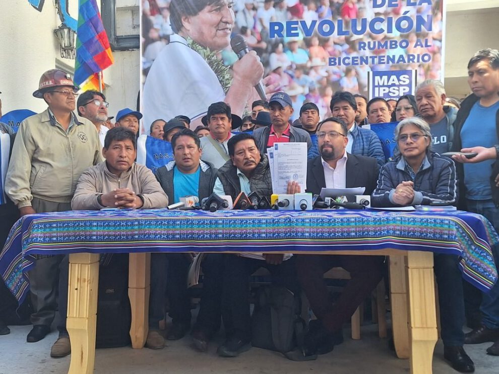 La dirección nacional del Movimiento Al Socialismo rechaza convocatoria de nuevo congreso