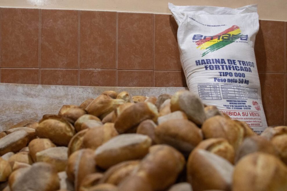 Subvención de harina para mantener el precio del pan