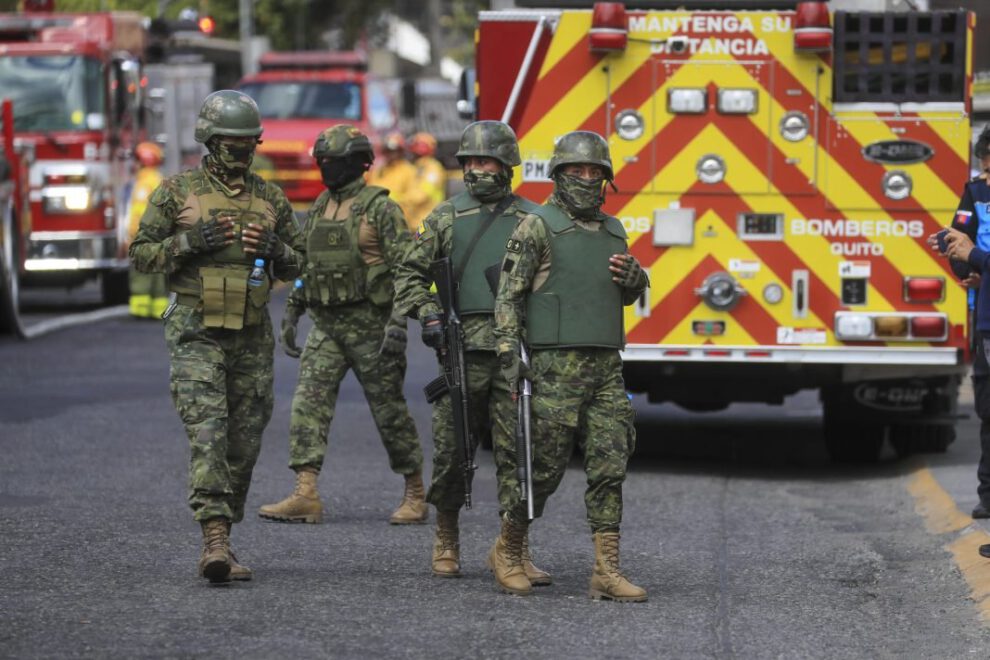 Incendio en discoteca ecuatoriana provocado por personas desconocidas