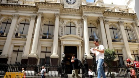 Cierre del Banco Central en Argentina