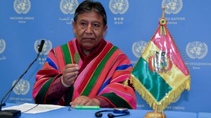 Despenalizar la hoja de coca liderada por David Choquehuanca