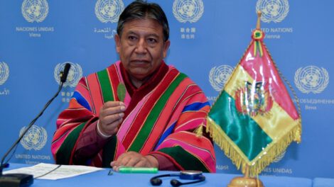 Despenalizar la hoja de coca liderada por David Choquehuanca