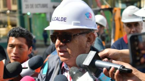 Desplome de construcción en Sopocachi