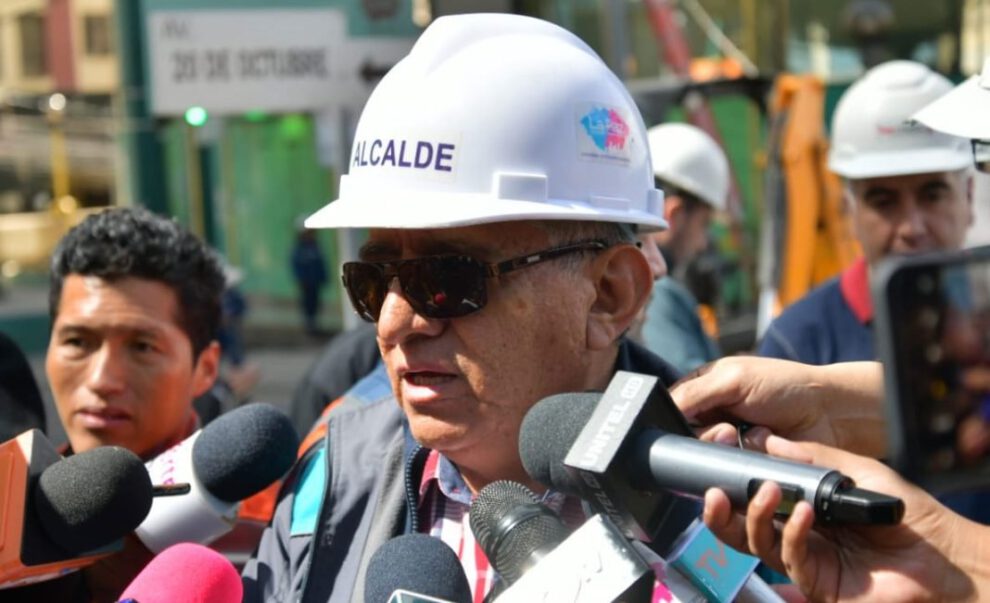 Desplome de construcción en Sopocachi