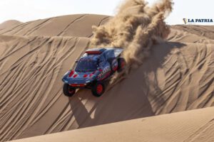 Carlos Sainz en el Rally Dakar