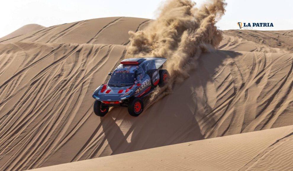 Carlos Sainz en el Rally Dakar