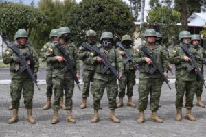 Violencia de bandas armadas en Ecuador