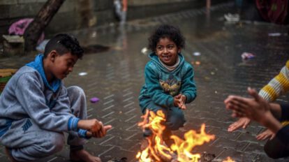 Niños muertos en Gaza durante la ofensiva militar
