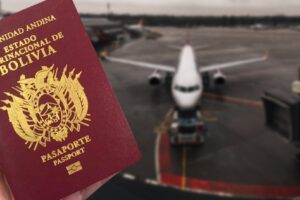 Pasaporte boliviano en el nuevo sistema digital
