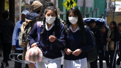Uso obligatorio del barbijo para un retorno seguro a clases